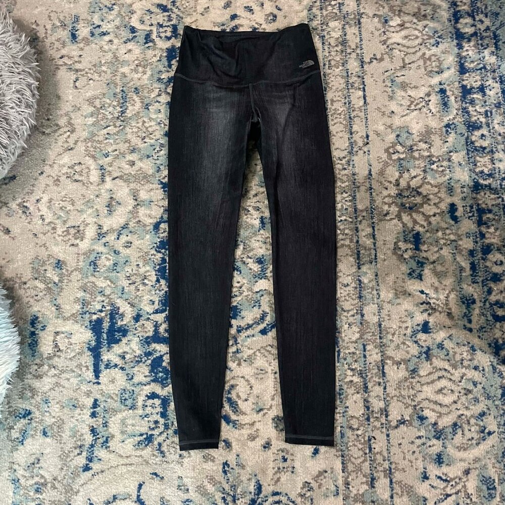 The North Face fake jean leggings